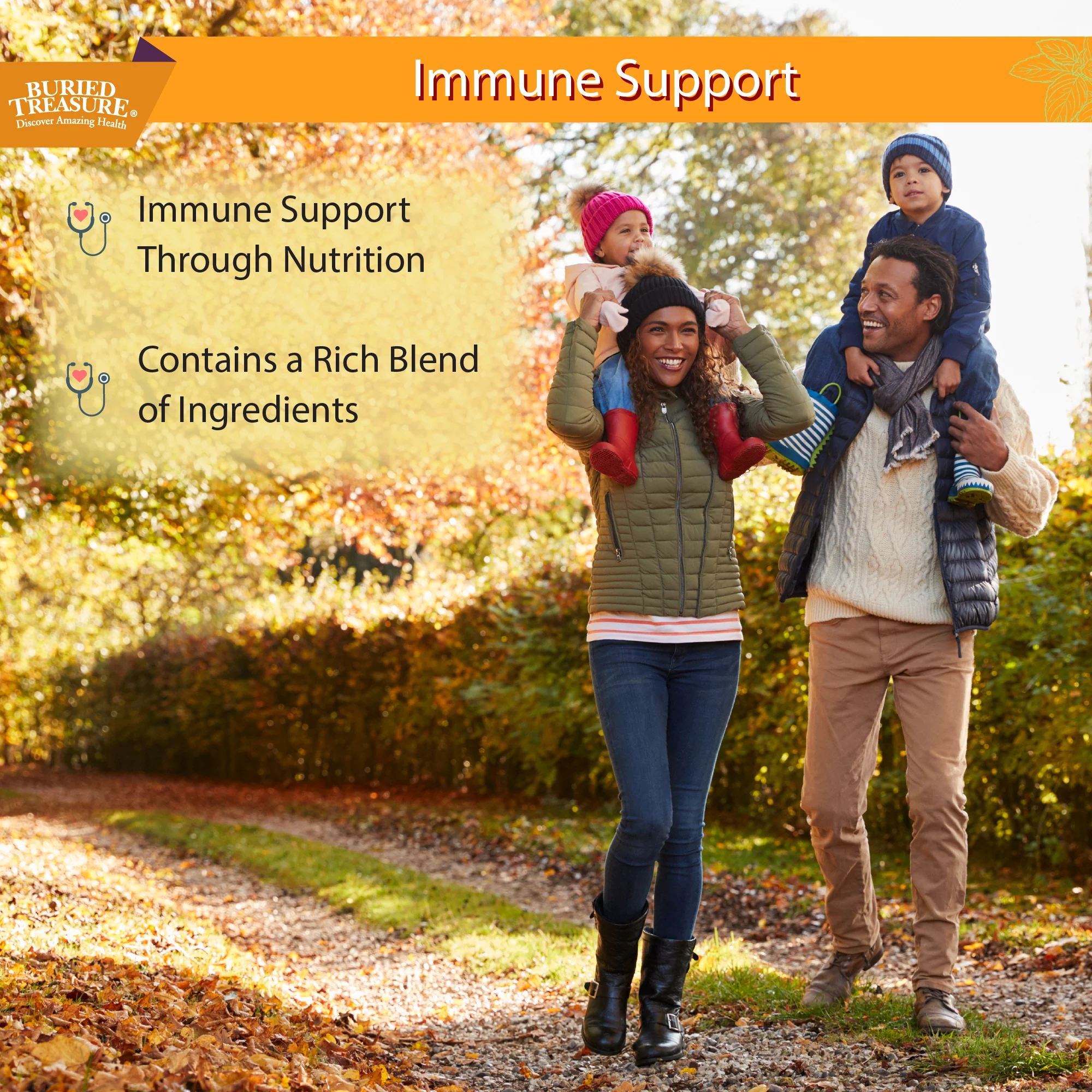 Buried Treasure Liquid Nutrients®  Adult Daily Immune Wellness – Liquid Supplement with Vitamin C and Antioxidants - Image 3