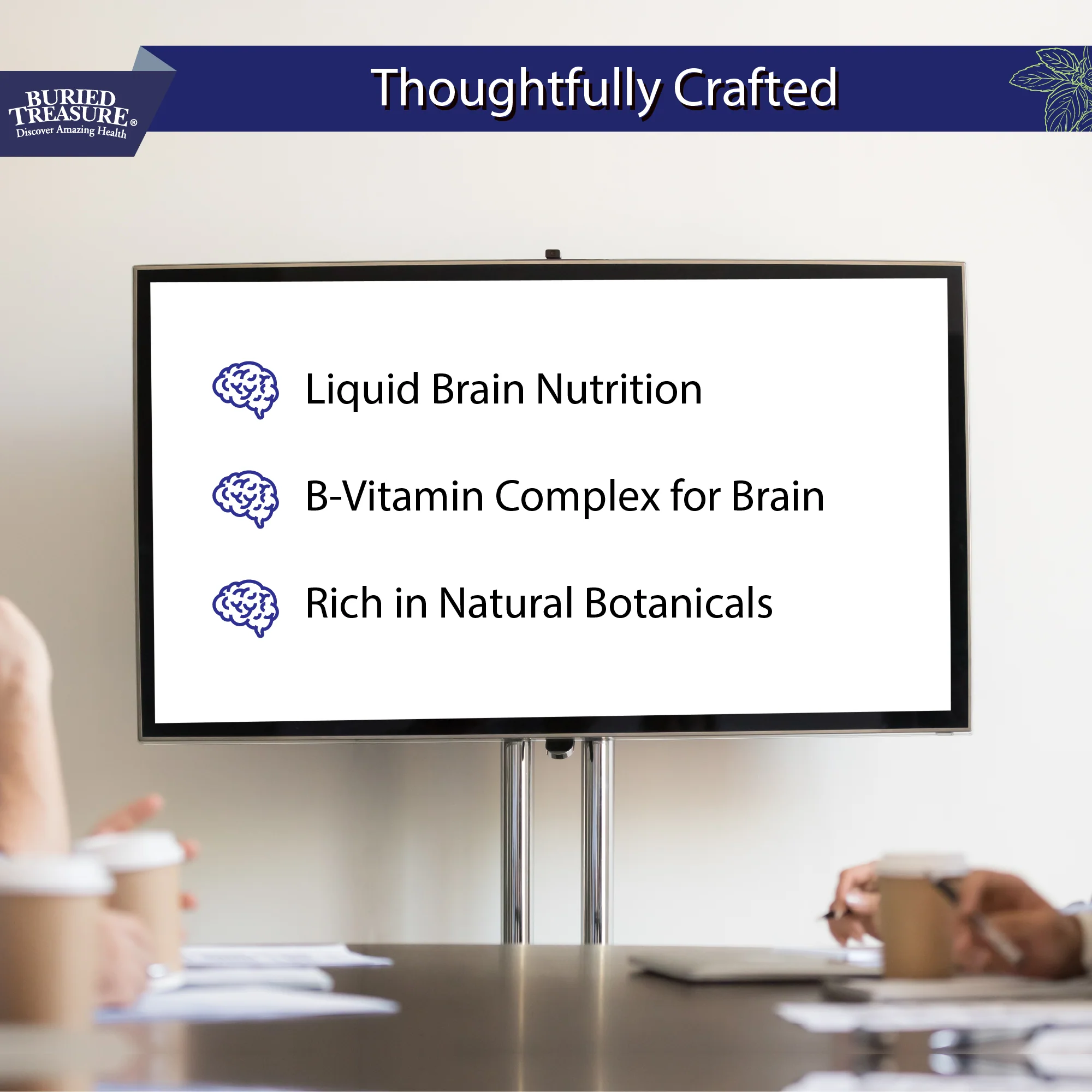 Neuro Nectar Liquid Brain Nutrition - Supports Cognitive Function, Mental Clarity, and Focus with B-Vitamins, DHA Omega 3, Ginkgo Biloba, and Herbal Extracts - 16 oz - Image 7